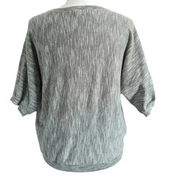 DKNY JEANS Light Heather Green Dolman Sweater Size M - Picture 6 of 8